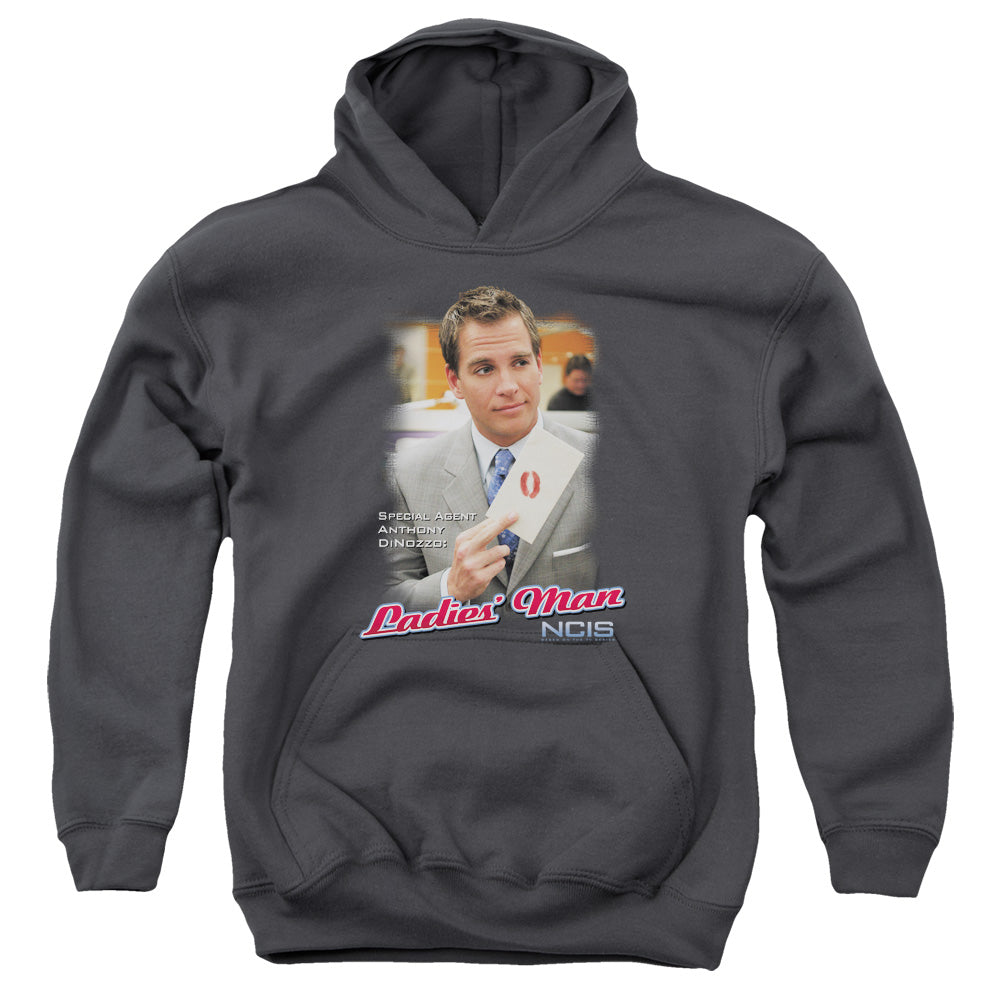 Ncis Ladies Man Kids Youth Hoodie Charcoal Officially Licensed