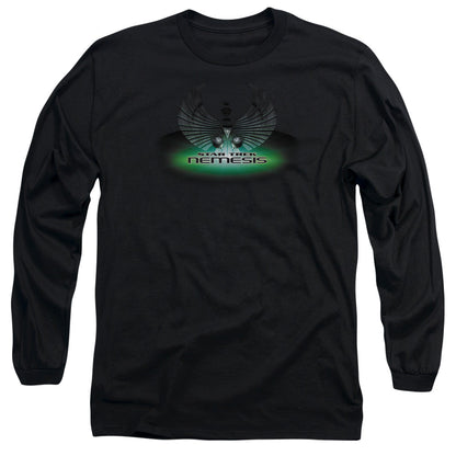 Star Trek Nemesis(Movie) Mens Long Sleeve Shirt Black Officially Licensed Officially Licensed