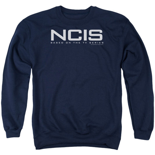 Ncis Logo Mens Crewneck Sweatshirt Navy Officially Licensed