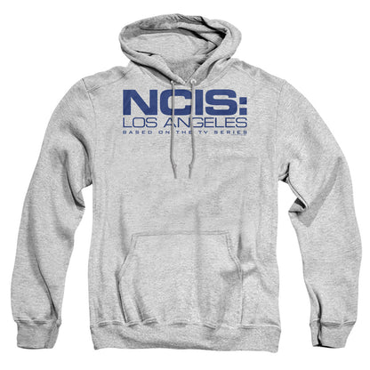 Ncis La Logo Mens Hoodie Athletic Heather Officially Licensed