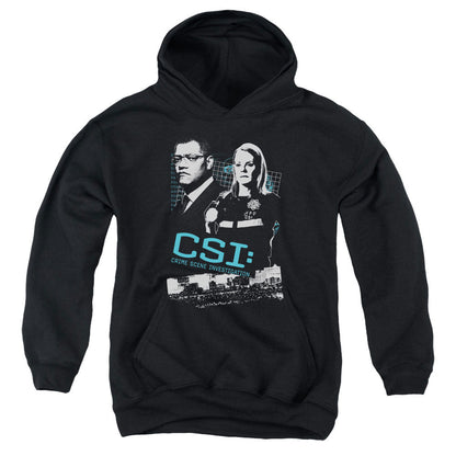 Csi Investigate This Kids Youth Hoodie Black Officially Licensed