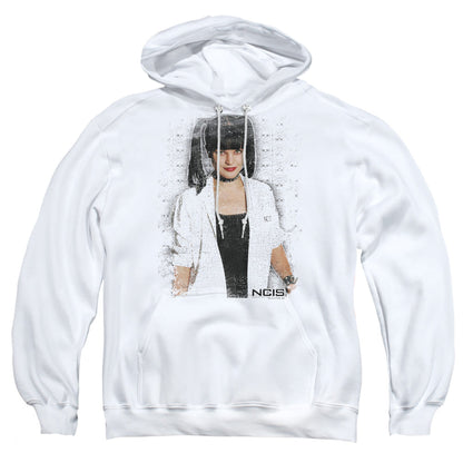 Ncis Abby Skulls Mens Hoodie White Officially Licensed