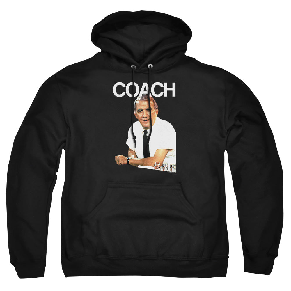 Cheers Coach Mens Hoodie Black Officially Licensed