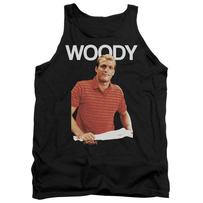 Cheers Woody Mens Tank Top Shirt Black Officially Licensed