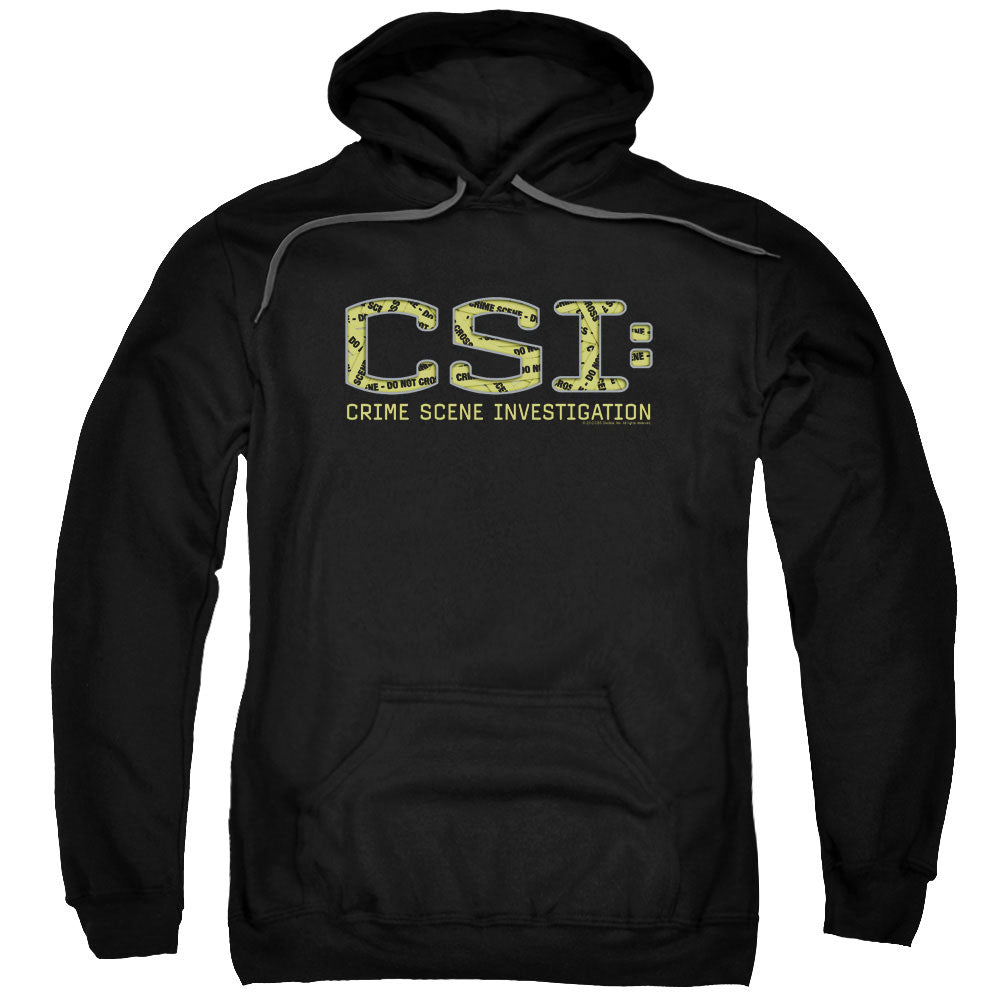 Csi Collage Logo Mens Hoodie Black Officially Licensed