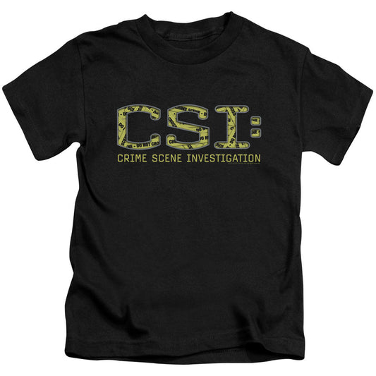 Csi Collage Logo Juvenile Kids Youth T Shirt Black Officially Licensed
