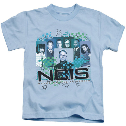 Ncis Cast Juvenile Kids Youth T Shirt Light Blue Officially Licensed
