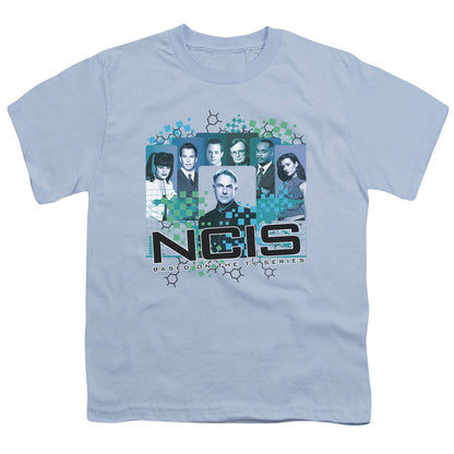 Ncis Cast Kids Youth T Shirt Light Blue Officially Licensed