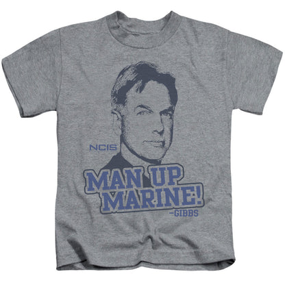 Ncis Man Up Juvenile Kids Youth T Shirt Athletic Heather Officially Licensed