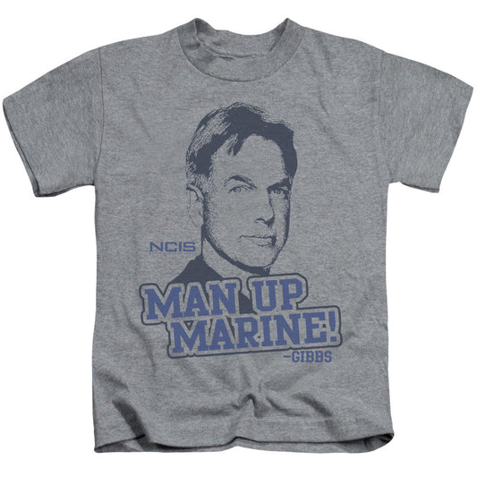 Ncis Man Up Juvenile Kids Youth T Shirt Athletic Heather Officially Licensed