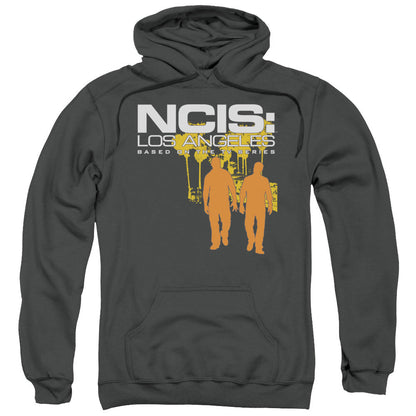 Ncis:La Slow Walk Mens Hoodie Charcoal Officially Licensed