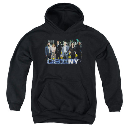 Csi Ny Cast Kids Youth Hoodie Black Officially Licensed