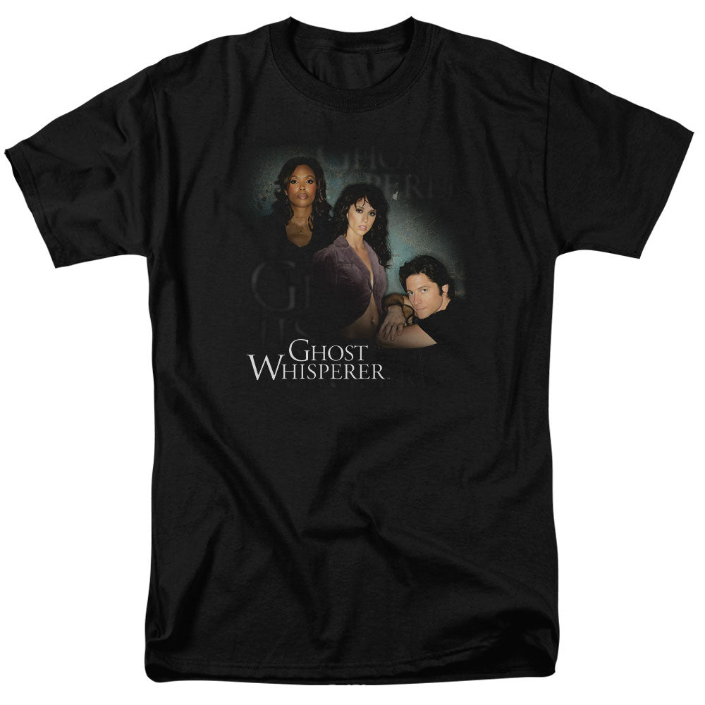 Ghost Whisperer Diagonal Cast Mens T Shirt Black Officially Licensed
