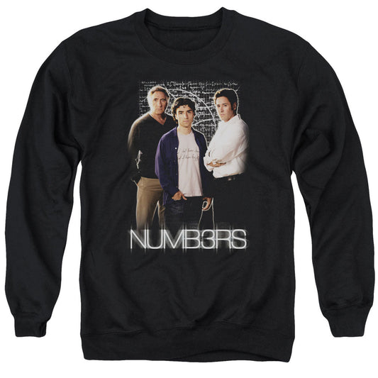 Numbers Equations Mens Crewneck Sweatshirt Black Officially Licensed