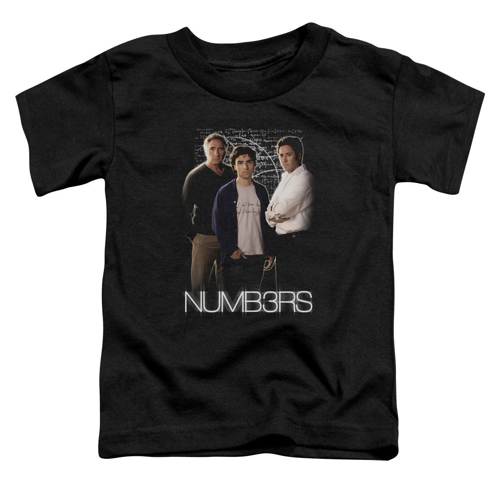 Numbers Equations Toddler Kids Youth T Shirt Black Officially Licensed