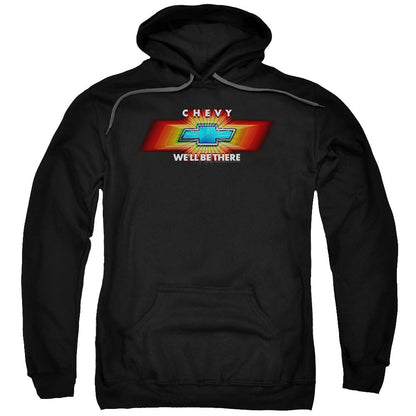 Chevrolet Chevy Well Be There Tv Spot Mens Hoodie Black Officially Licensed