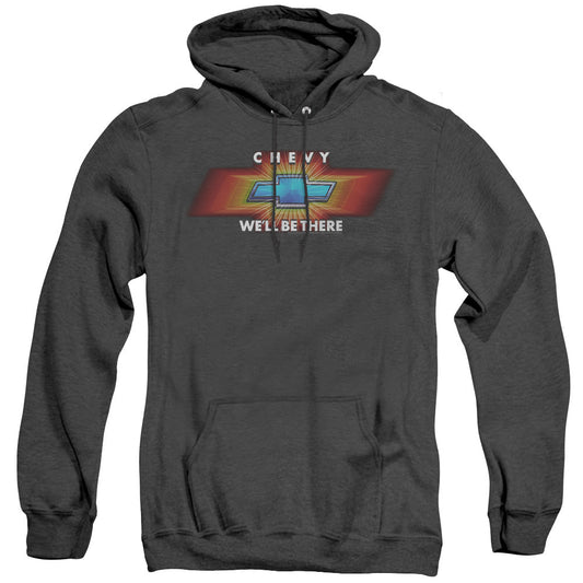 Chevrolet Chevy Well Be There Tv Spot Heather Mens Hoodie Black Officially Licensed