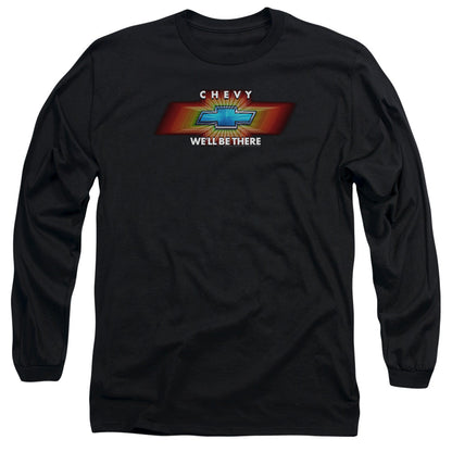 Chevrolet Chevy Well Be There Tv Spot Mens Long Sleeve Shirt Black Officially Licensed Officially Licensed