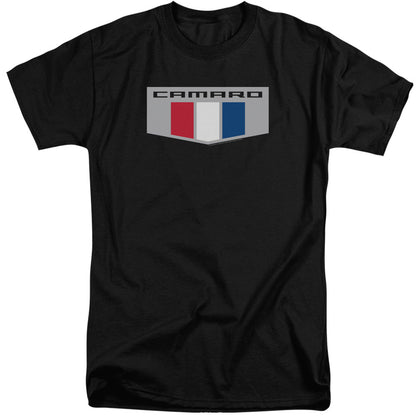 Chevrolet Chrome Emblem Mens Tall T Shirt Black Officially Licensed