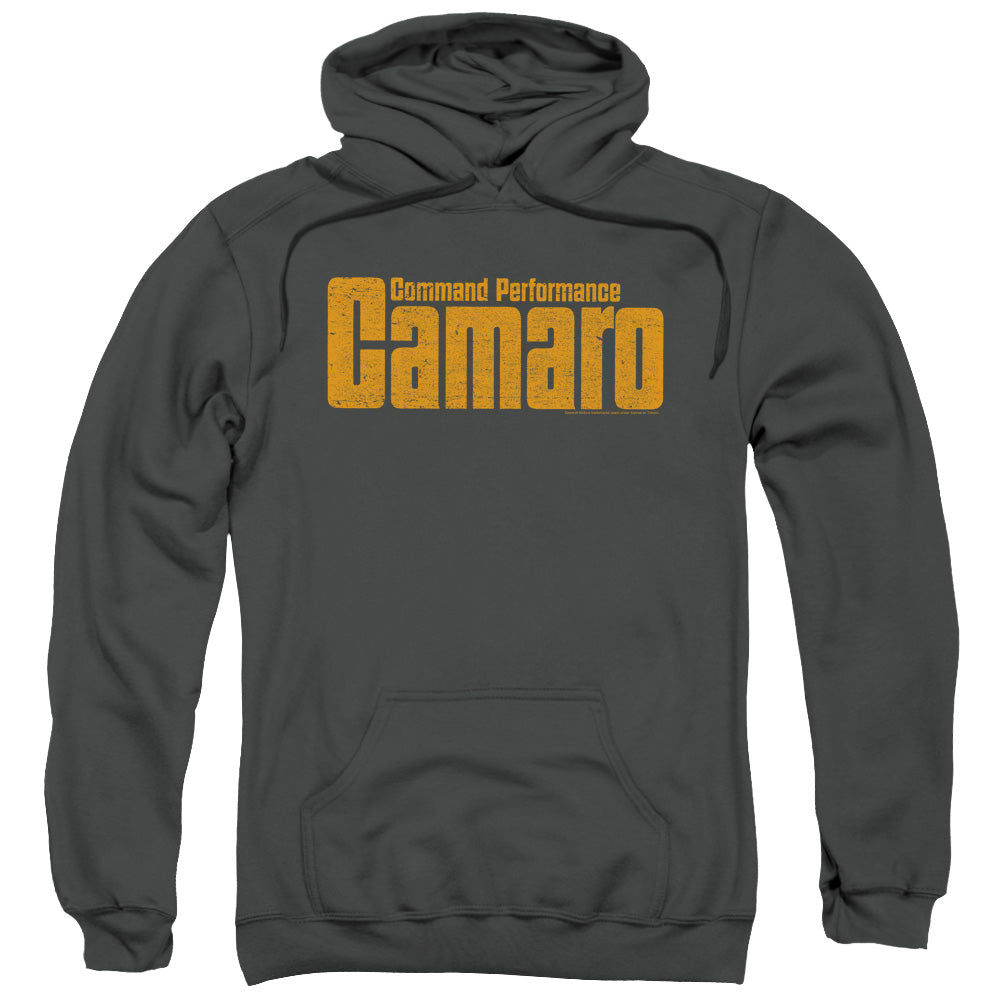 Chevrolet Command Performance Mens Hoodie Charcoal Officially Licensed