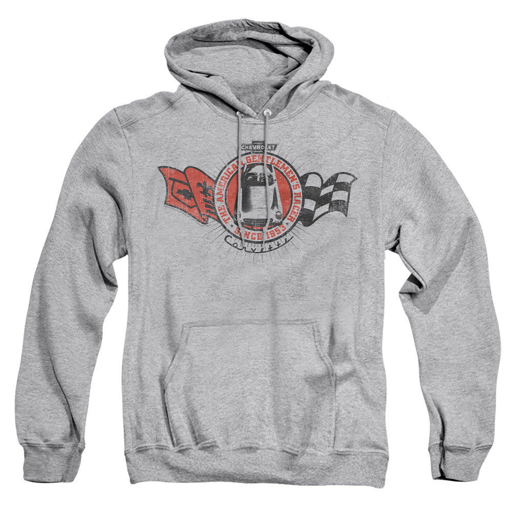 Chevrolet Gentlemens Racer Mens Hoodie Athletic Heather Officially Licensed