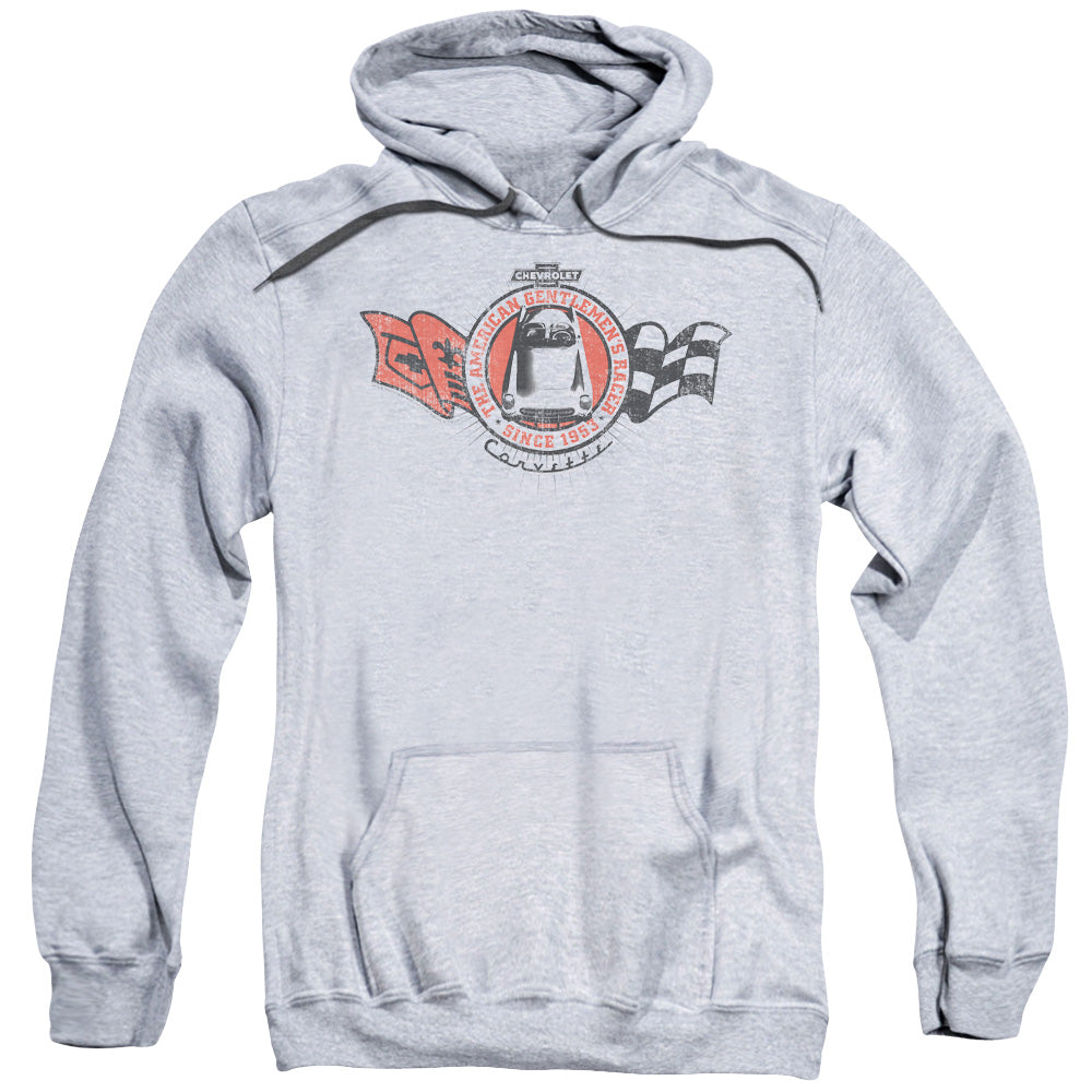 Chevrolet Gentlemens Racer Mens Hoodie Athletic Heather Officially Licensed