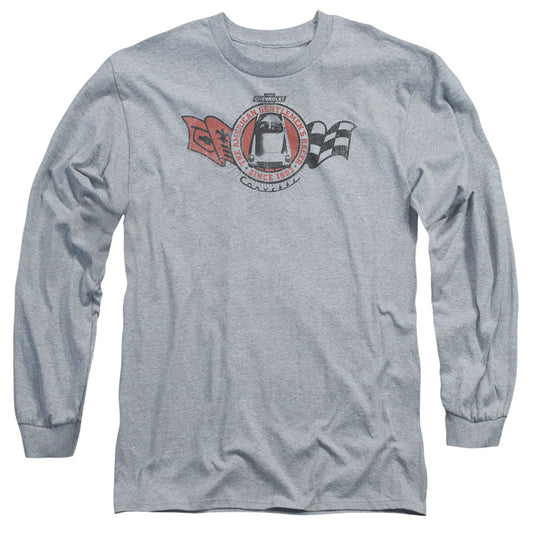 Chevrolet Gentlemens Racer Mens Long Sleeve Shirt Athletic Heather Officially Licensed Officially Licensed