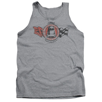Chevrolet Gentlemens Racer Mens Tank Top Shirt Athletic Heather Officially Licensed