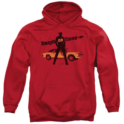 Chevrolet Tough To Tame Mens Hoodie Red Officially Licensed