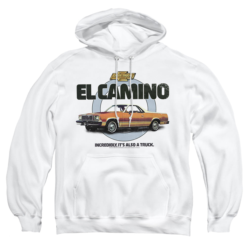 Chevrolet Also A Truck Mens Hoodie White Officially Licensed