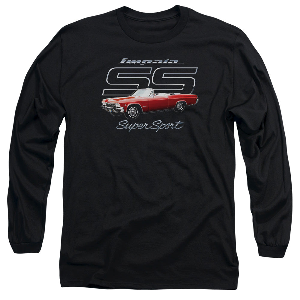 Chevrolet Impala Ss Mens Long Sleeve Shirt Black Officially Licensed Officially Licensed