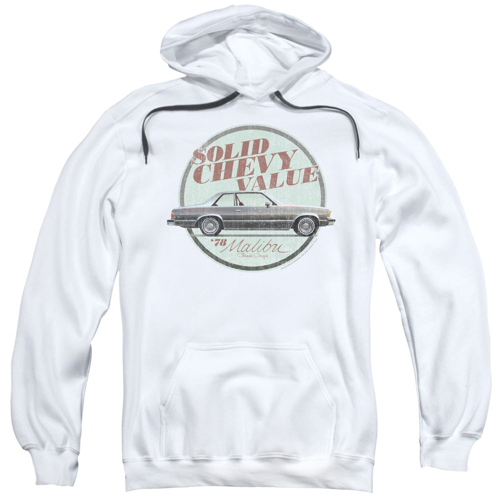 Chevrolet Do The Bu Mens Hoodie White Officially Licensed