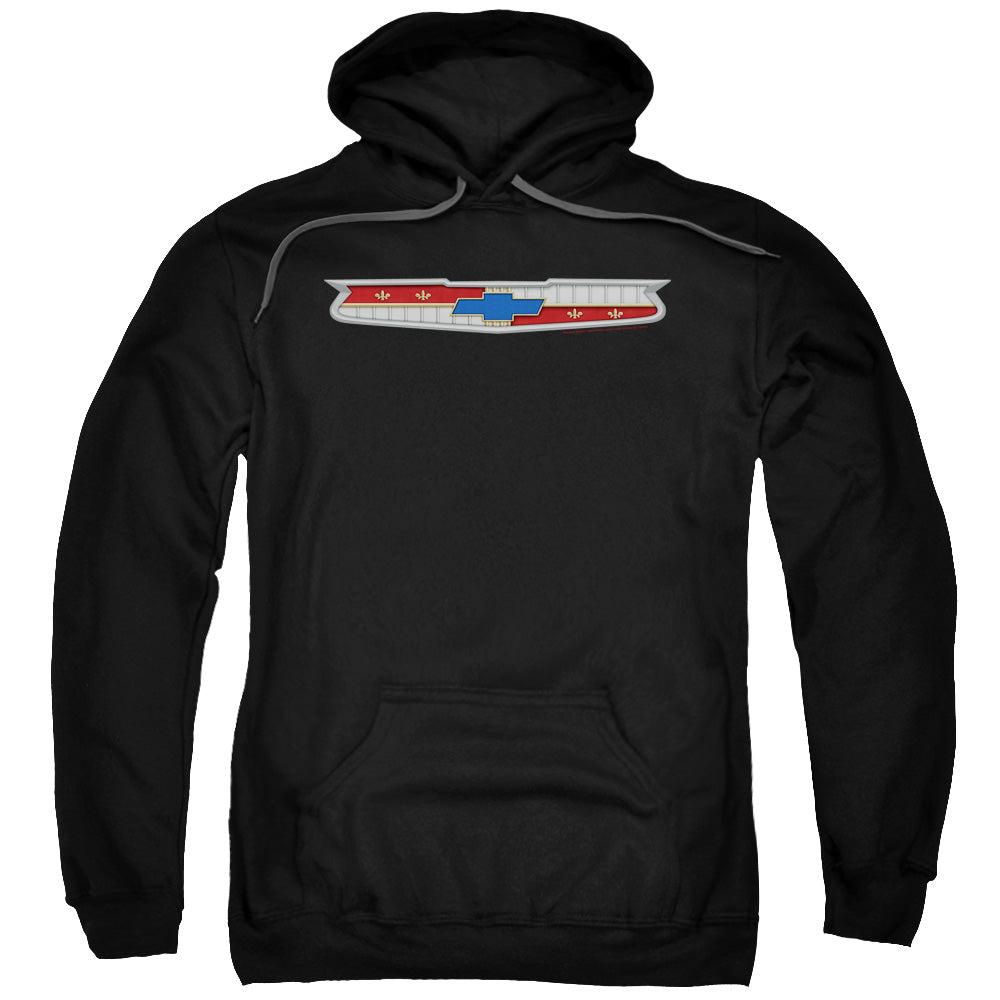 Chevrolet 56 Bel Air Emblem Mens Hoodie Black Officially Licensed