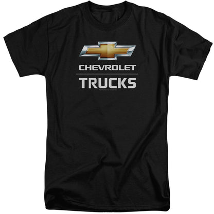 Chevrolet Trucks Mens Tall T Shirt Black Officially Licensed