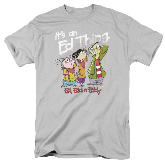 Ed Edd Eddy Its An Ed Thing Mens T Shirt Silver Officially Licensed