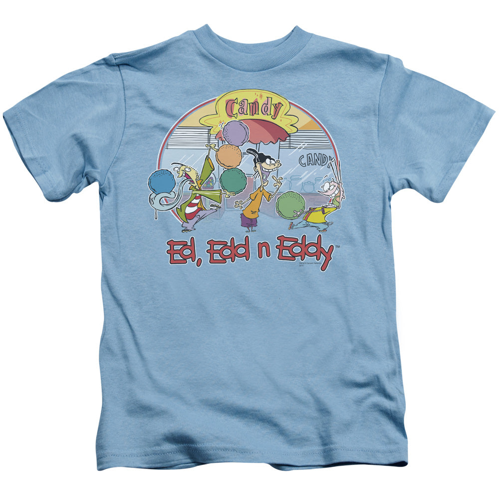 Ed Edd N Eddy Jawbreakers Juvenile Kids Youth T Shirt Carolina Blue Officially Licensed