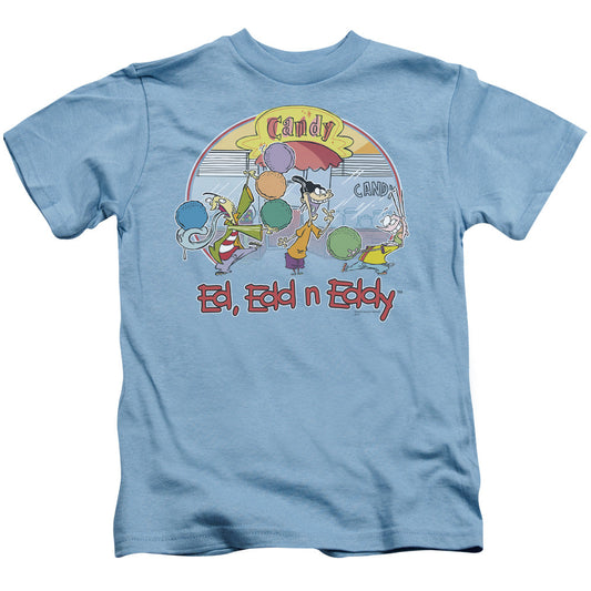 Ed Edd N Eddy Jawbreakers Juvenile Kids Youth T Shirt Carolina Blue Officially Licensed