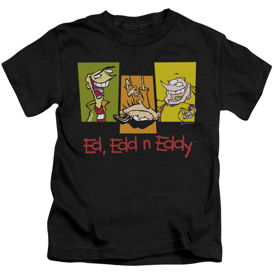 Ed Edd N Eddy 3 Eds Juvenile Kids Youth T Shirt Black Officially Licensed