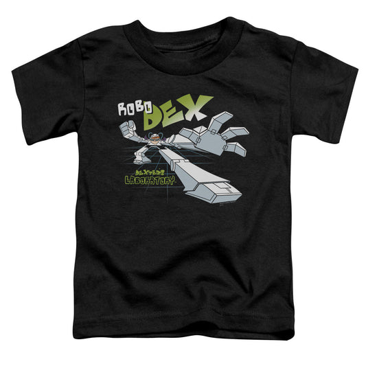 Dexters Laboratory Robo Dex Toddler Kids Youth T Shirt Black Officially Licensed