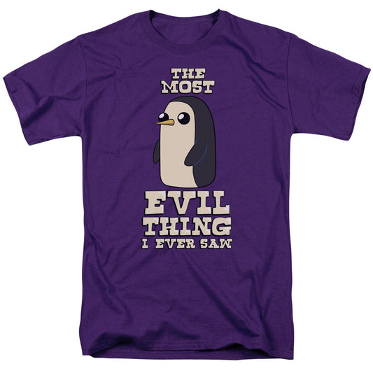 Adventure Time Evil Thing Mens T Shirt Purple Officially Licensed