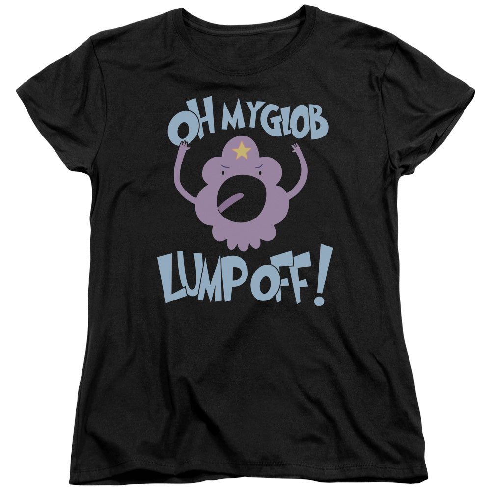 Adventure Time Lump Off Womens T Shirt Black Officially Licensed