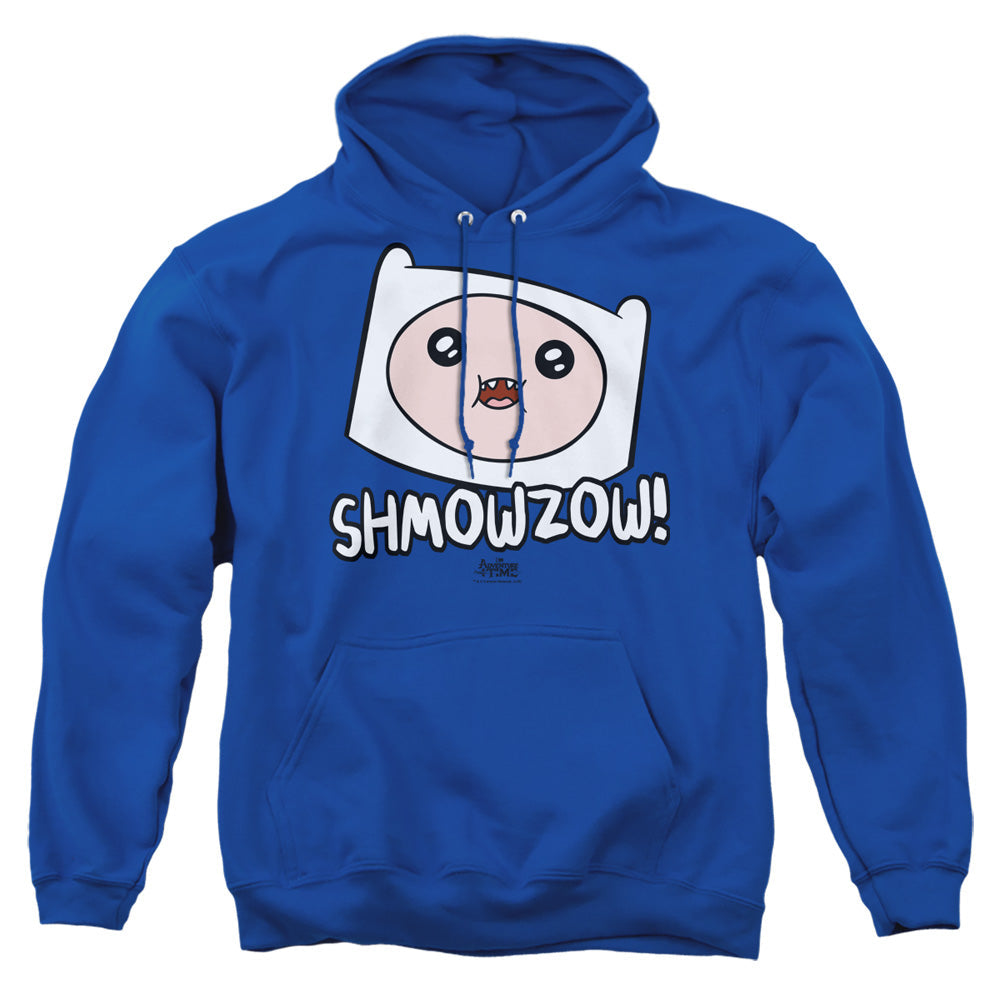 Adventure Time Shmowzow Mens Hoodie Royal Blue Officially Licensed