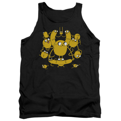 Adventure Time Jakes Mens Tank Top Shirt Black Officially Licensed