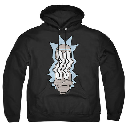 Rick And Morty Rick Waves Mens Hoodie Black