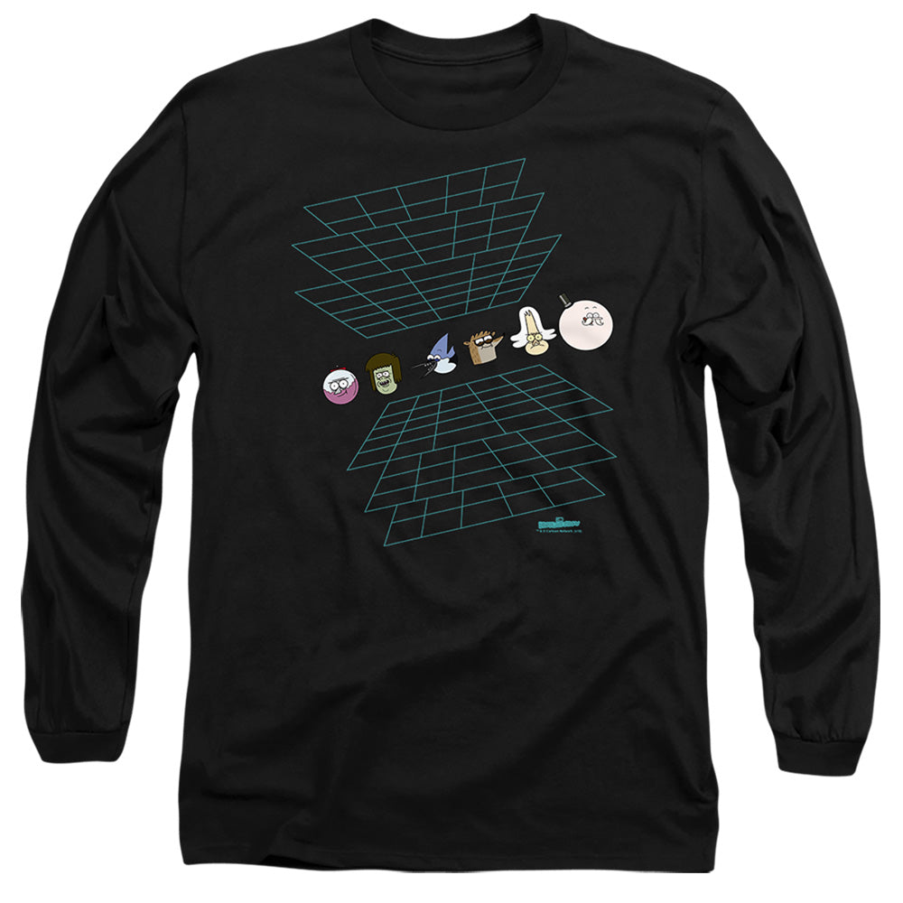 The Regular Show Regular Grid- L S Adult 18 1 -Black