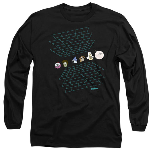 The Regular Show Regular Grid- L S Adult 18 1 -Black