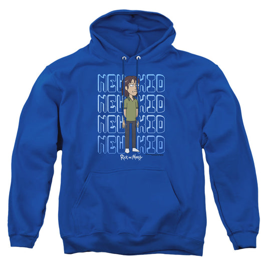 Rick And Morty Bruce Chutback Mens Hoodie Royal Officially Licensed