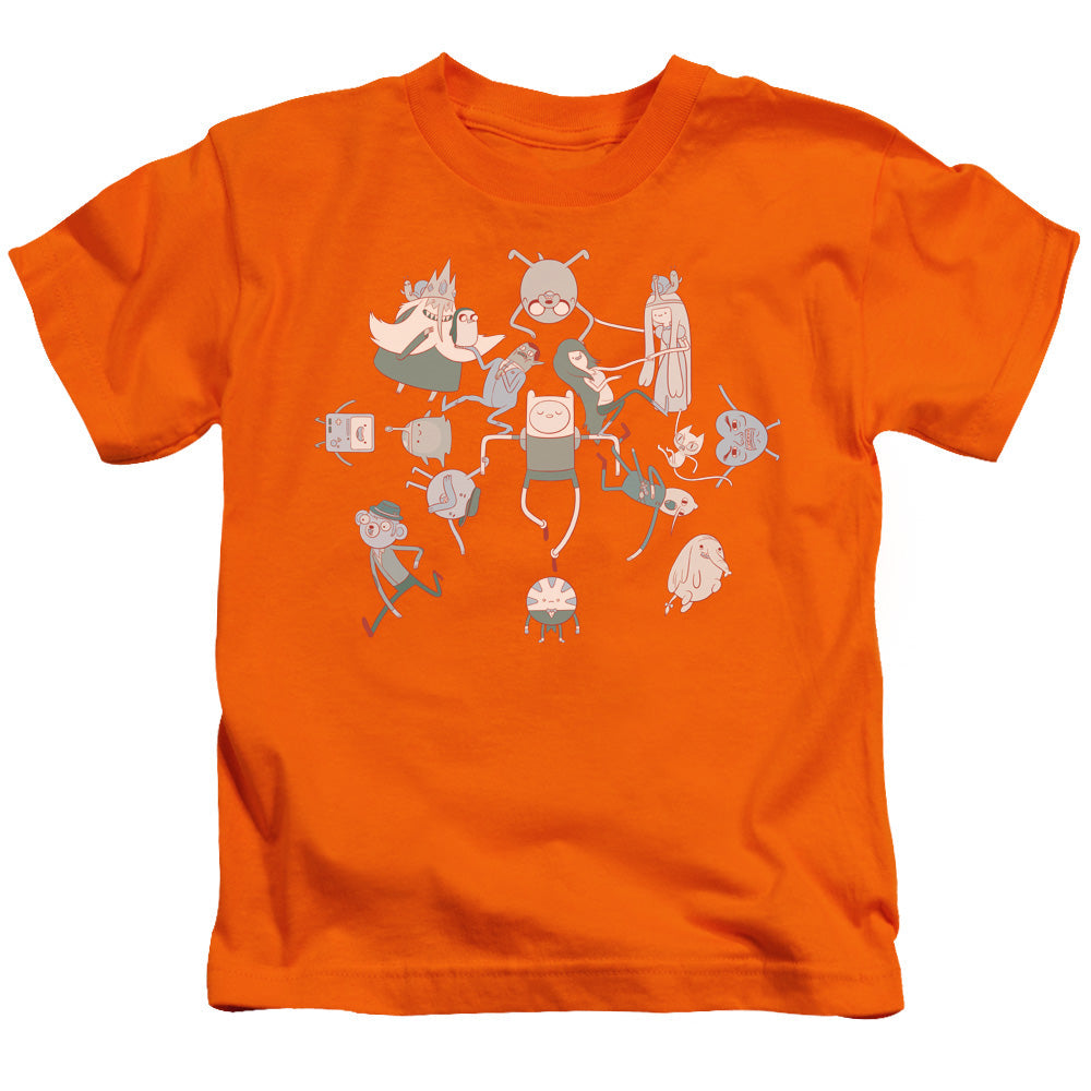 Adventure Time Glob Ball Juvenile Kids Youth T Shirt Orange Officially Licensed