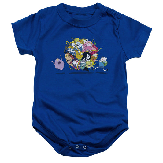 Adventure Time Glob Ball Infant Baby Snapsuit Royal Blue Officially Licensed