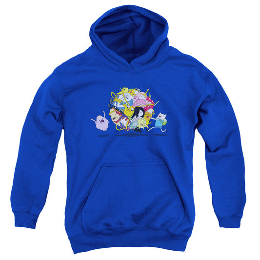 Adventure Time Glob Ball Kids Youth Hoodie Royal Blue Officially Licensed